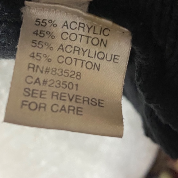 Easel cotton blend retro cropped style cardigan - Picture 15 of 16